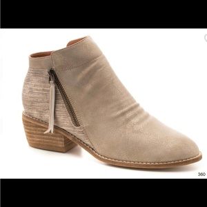 Corky Butternut Metallic Bootie